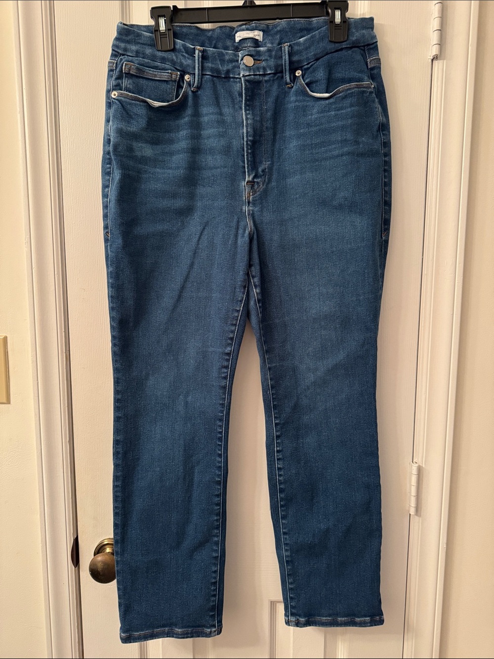 Good American Skinny Dark Blue Women's Jeans